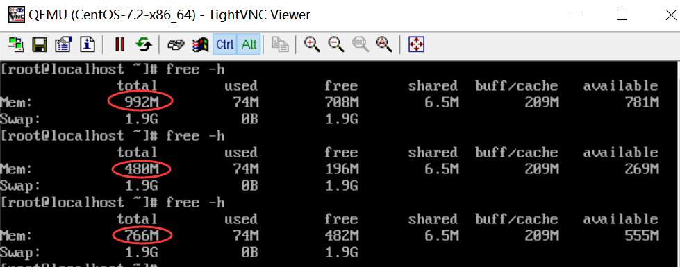 qemu monitor commands